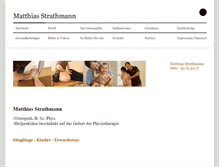 Tablet Screenshot of osteopathiezentrum-fulda.de